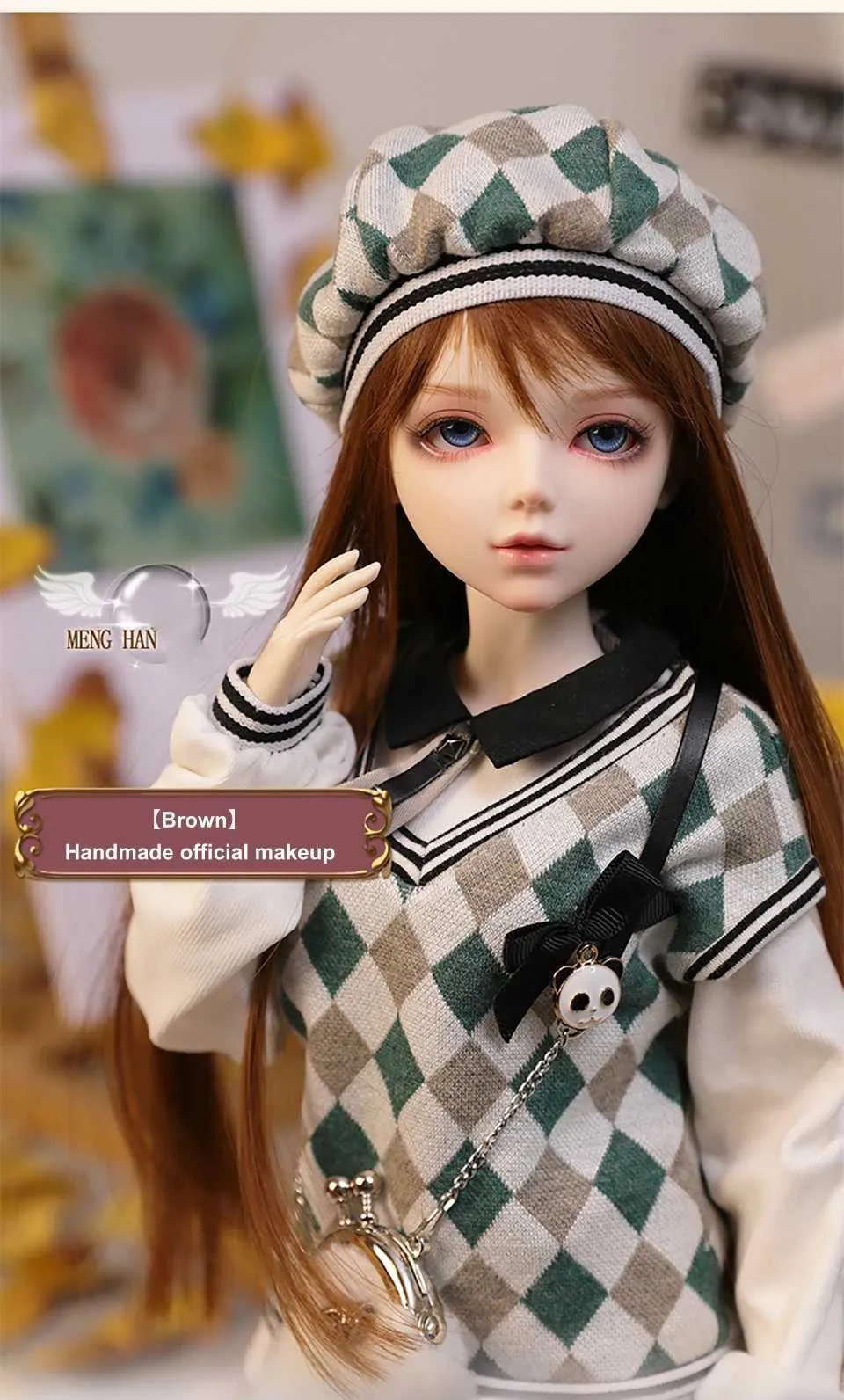 DHgate.com:Exquisite 1/3 BJD Girl Doll (60cm) with Designer