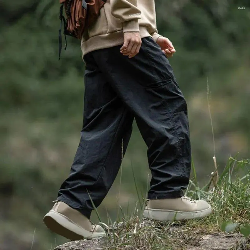 Mens Quick Dry Athletic Sweatpants With Secure Pockets And Elastic Waist Windproof Baggy Cargos Men For Outdoor Activities From Shutie 18.89 DHgate.Com