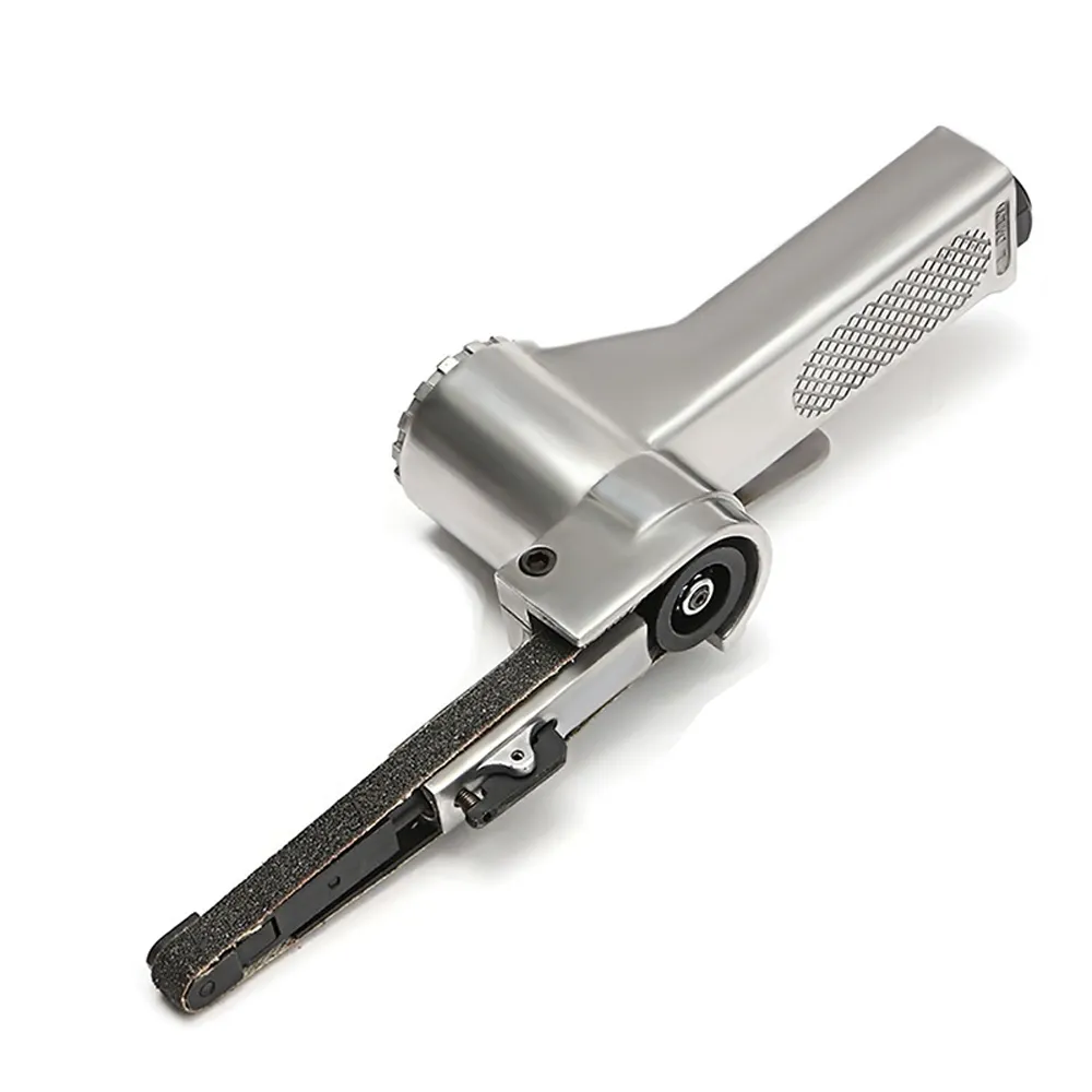 3/8 Air Belt Sander, Pneumatic Angle Grinder Machine Kit w/ 10