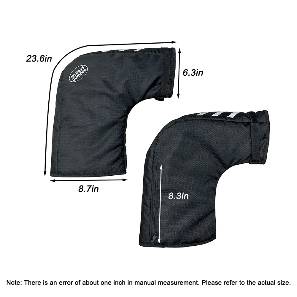 handlebar gloves for bicycle ROCKBROS Cold Weather Bike Mittens Windproof & Coldproof Commuter Good Windproof Performance WAKE Rubber Handlebar Gloves -