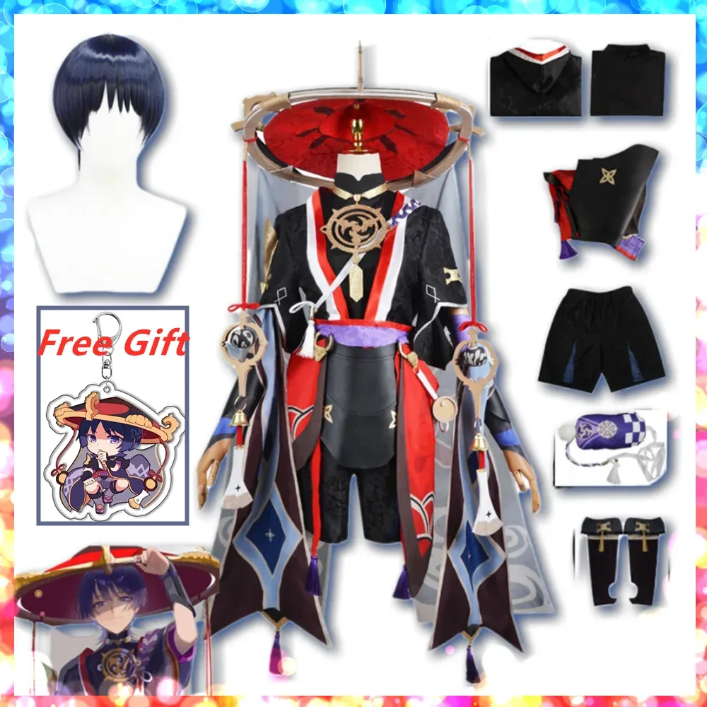 Scaramouche Kunikuzushi Balladeer Cosplay Anime Kleidung Halloween Kostüme  Für Männer DeGuisement Garcons Fantasien Von 10,99 € | DHgate, image size:1000x1000