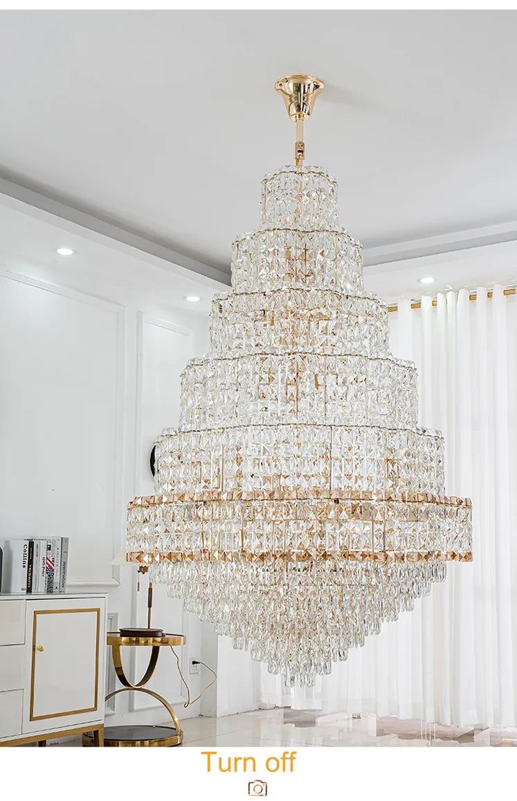 Huge crystal chandelier hotsell