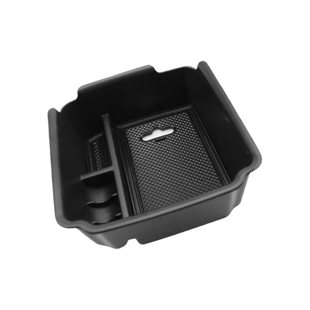 Car Armrest Center Storage Box Container Glove Organizer