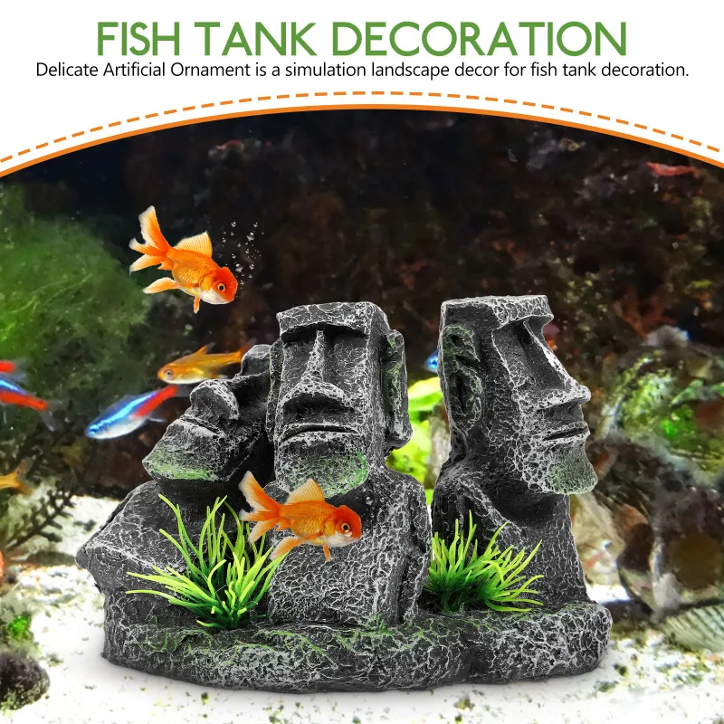 Discount moana fish tank decorations Top Sellers
