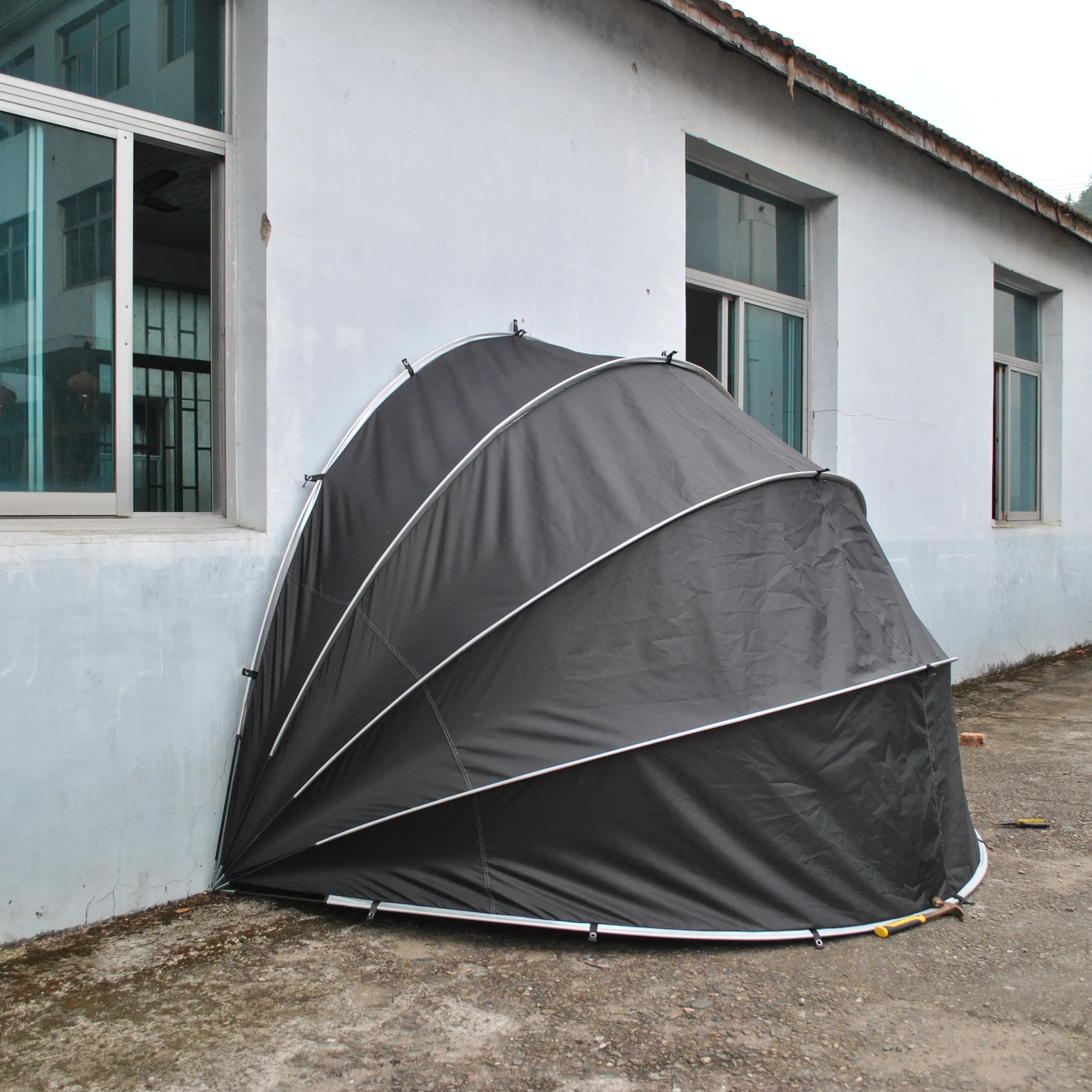 Weatherproof Motorbike Tent Strong Frame 2024 Bike Cover Shed Storage Garage