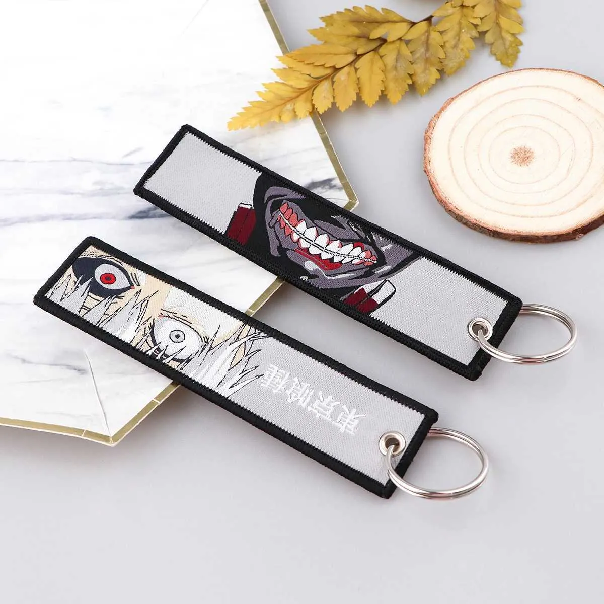 Anime LED Keychain with Figure Pattern and Kirsite Metal for Backpack ...