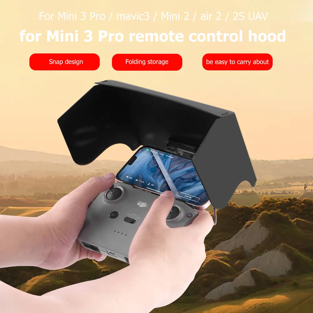 Dji mavic air 2 remote controller monitor hood cheap