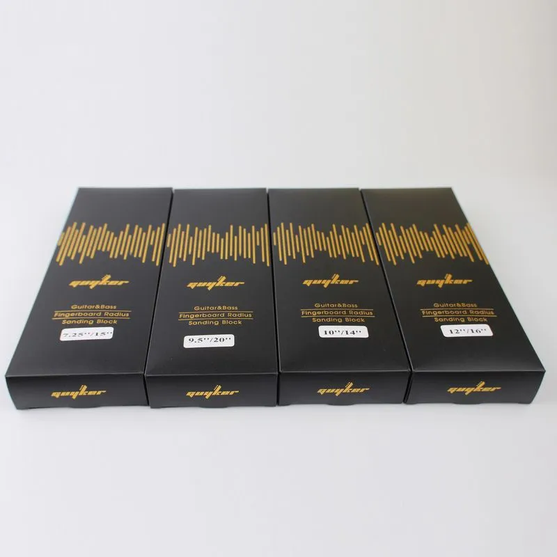 1 Straw Guyker Two Way Radius Sanding Block For Fret Leveling