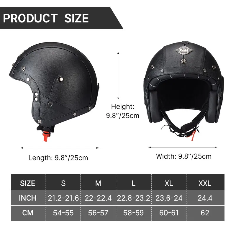 Motorcycle Helmet Full Face SNELL Certified ABS Material Retro Vintage  Style with Goggle Mask for Adult Men 60cm Head Circumference from Dhgate Motorcycle  Helmets - price 91.95