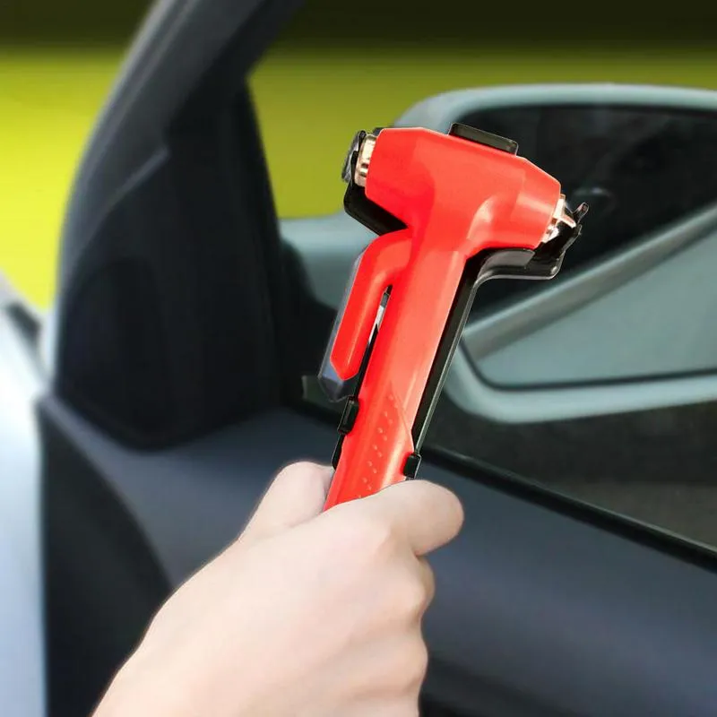 Car Window Breaker Safety Hammer voor Volvo Escape Life Saving Hammer Broken Window Emergency Special Product,Black Style