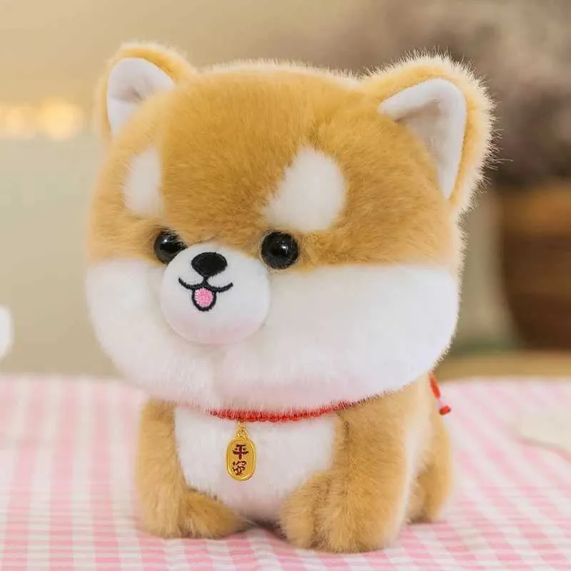 DHgate Akita Yorkshire Imitating Plush Dog Toys Soft Stuffed Animal Set for Kids Dog Lovers Toys Gifts