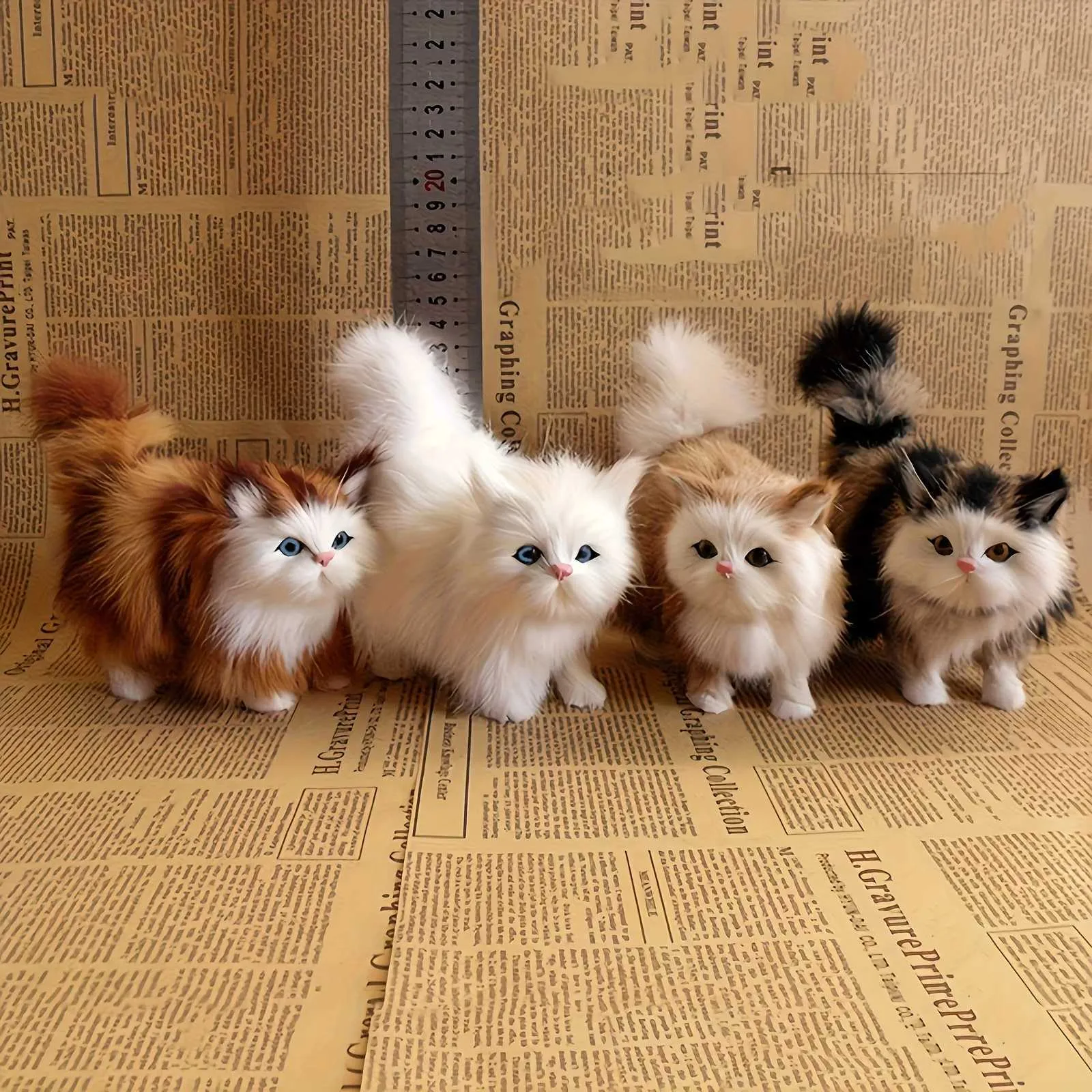 Realistic cat doll deals