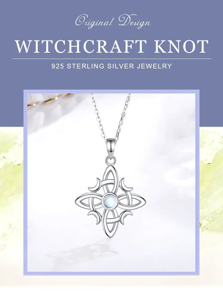 1.5 Large Crescent Moons Pentacle Necklace Pendant Engravable Wiccan Pagan Large Pentagram Witch Woman Man Witchcraft Gothic Wicca Alchemy