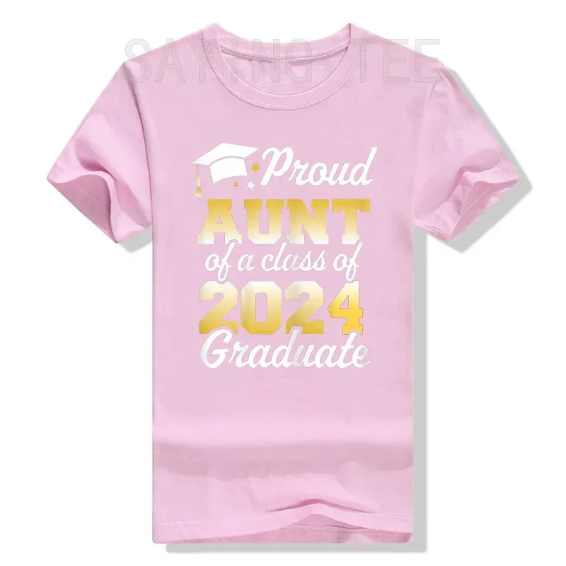 2024 Gradient t shirt for Mom of the Class of A - Funny Dad, Aunt, Uncle, Grandma, Dad/Uncle, Mom, Sister, Brother Tee Top