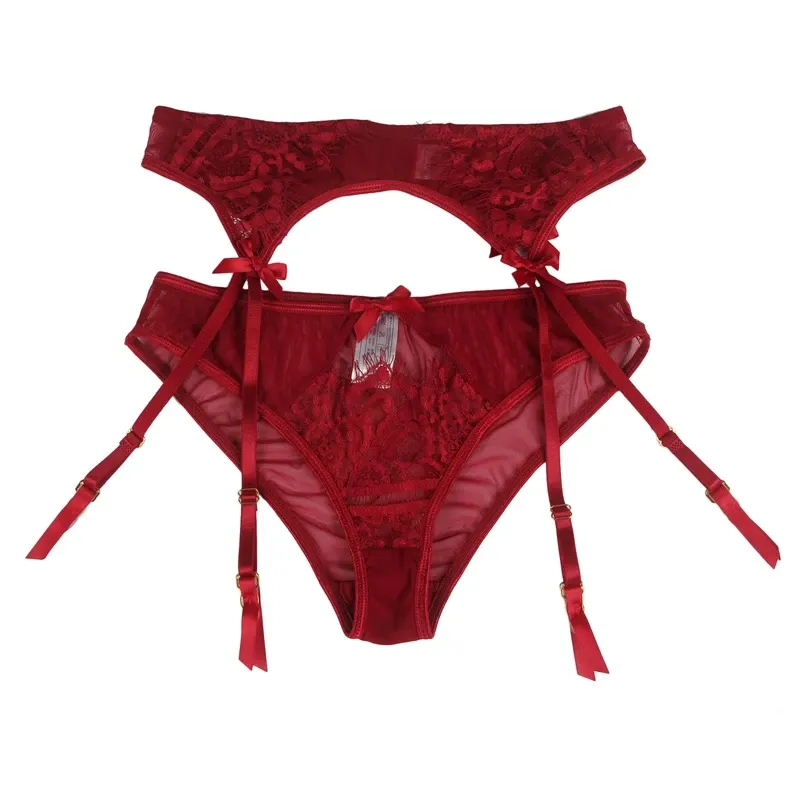 Plus size garter belt set store