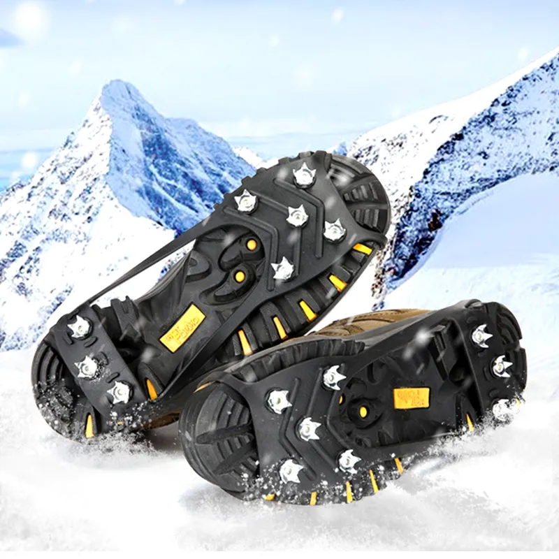 Roofer Shoes Ice Cleats For Walking On Snow Ice, Easy On/Off
