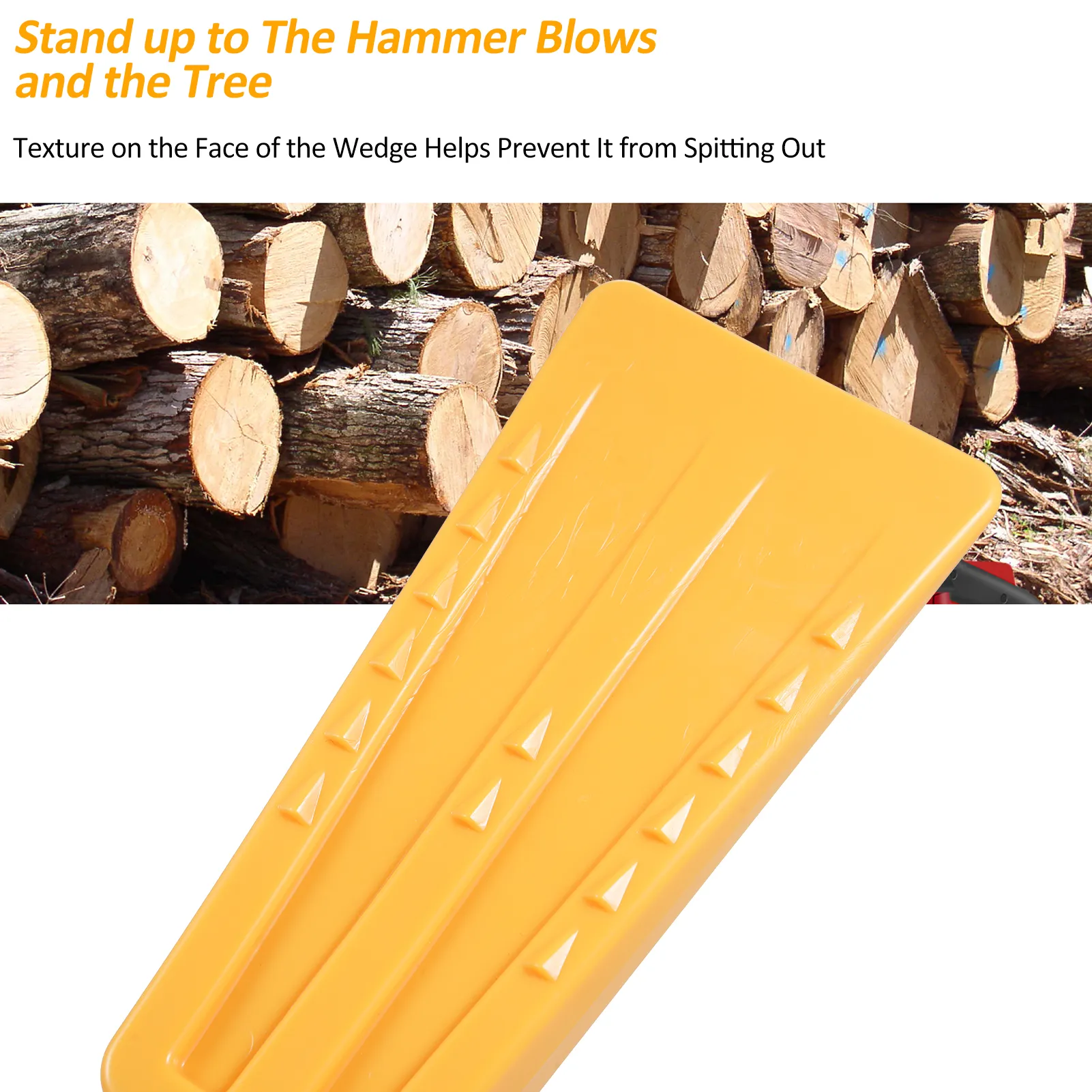 SWAWIS Pack Of 6 Chainsaw Felling Wedge, Forest Wedge, Tree Wedges - View #4