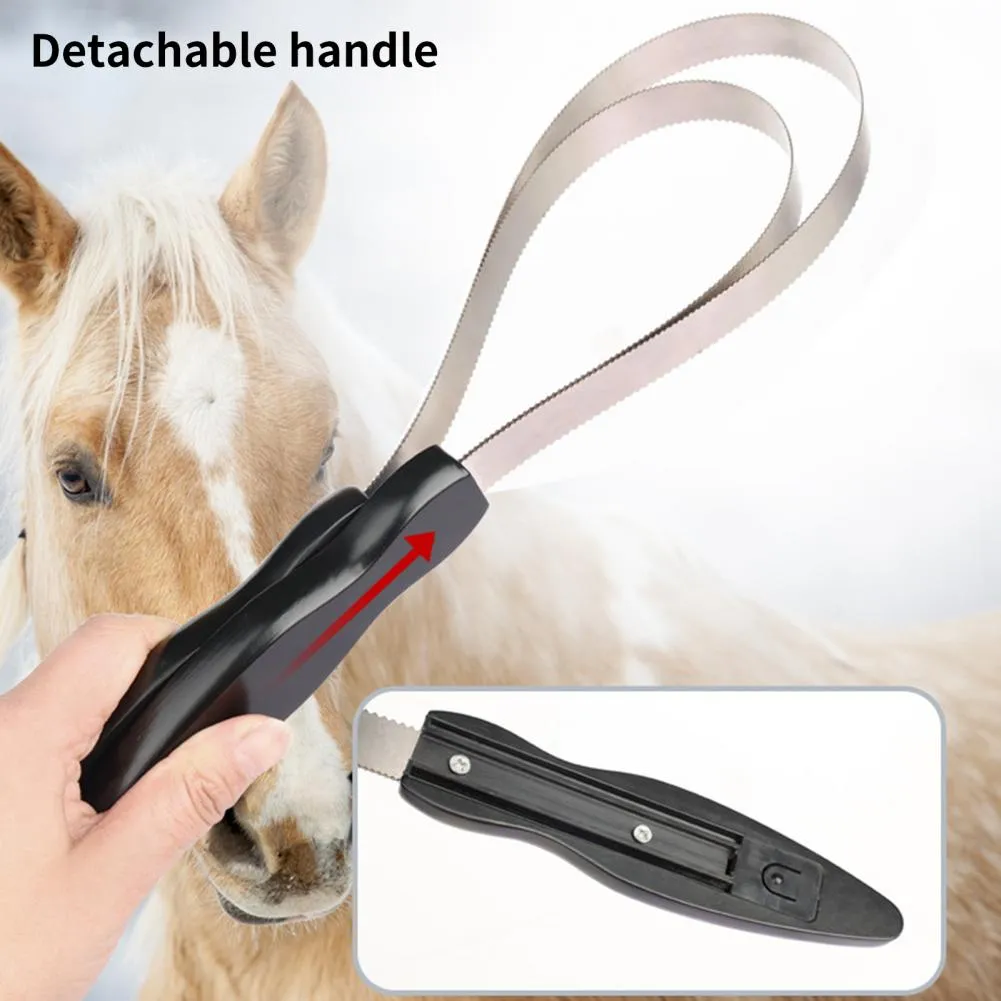 Master Groomer Horses Horse Sweat Scrapers Tool Double Sided