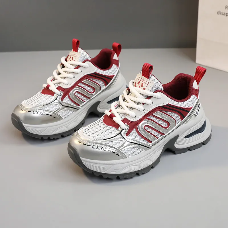 Summer Retro Style Women's Shoes Mesh Breathable Lightweight Sneakers  Casual Running Platform Sports Shoes