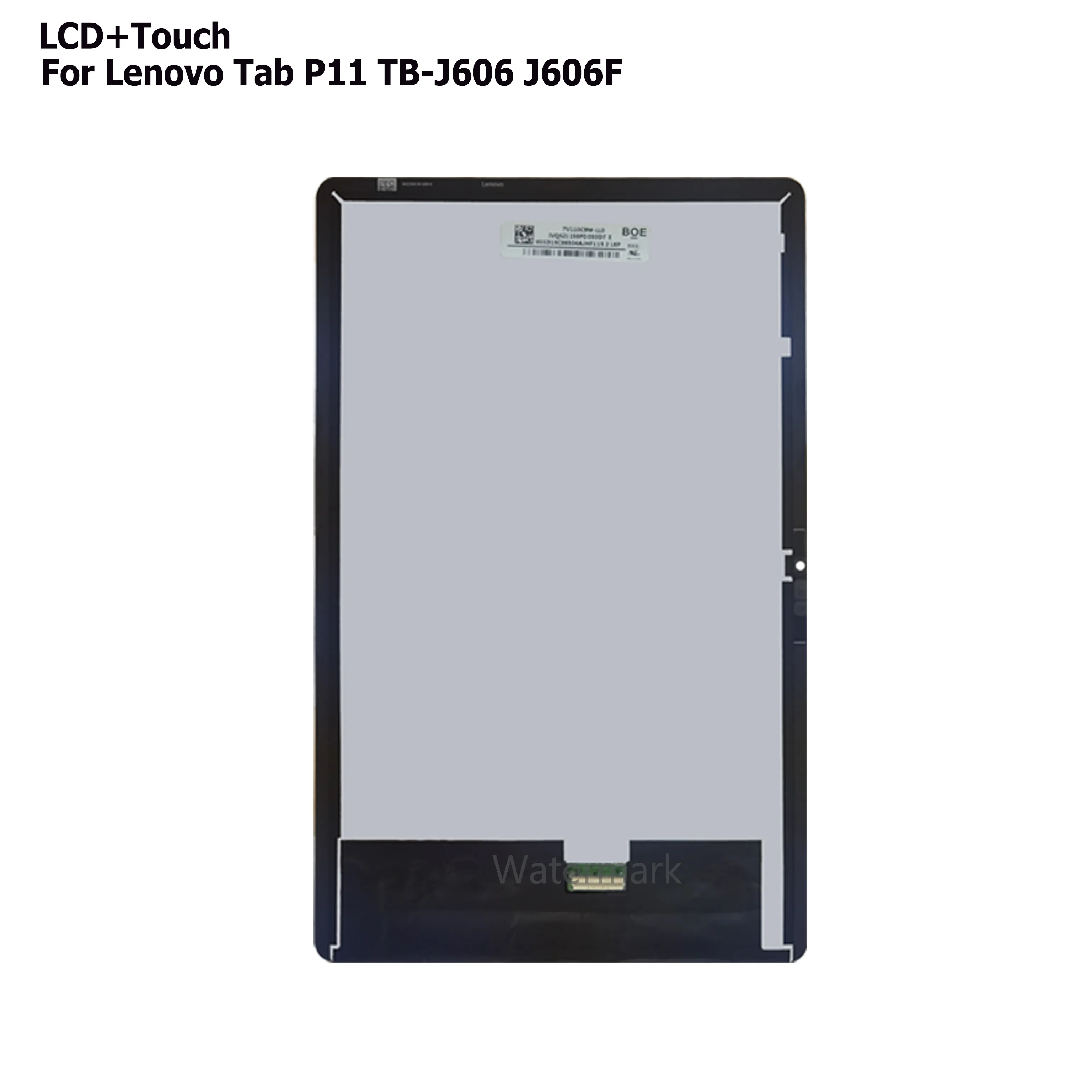 Screen Replacement For Lenovo TAB P11 / P11 Plus TB-J606 LCD Screen TB-J606F Display TB-J606N TB-J606L 11inch LCD Display Touch Screen Digitizer
