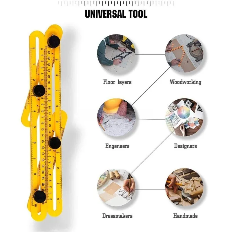 Professional Template Tool Angle Rulers Four Fold... From Ddmyjan, $28. ...