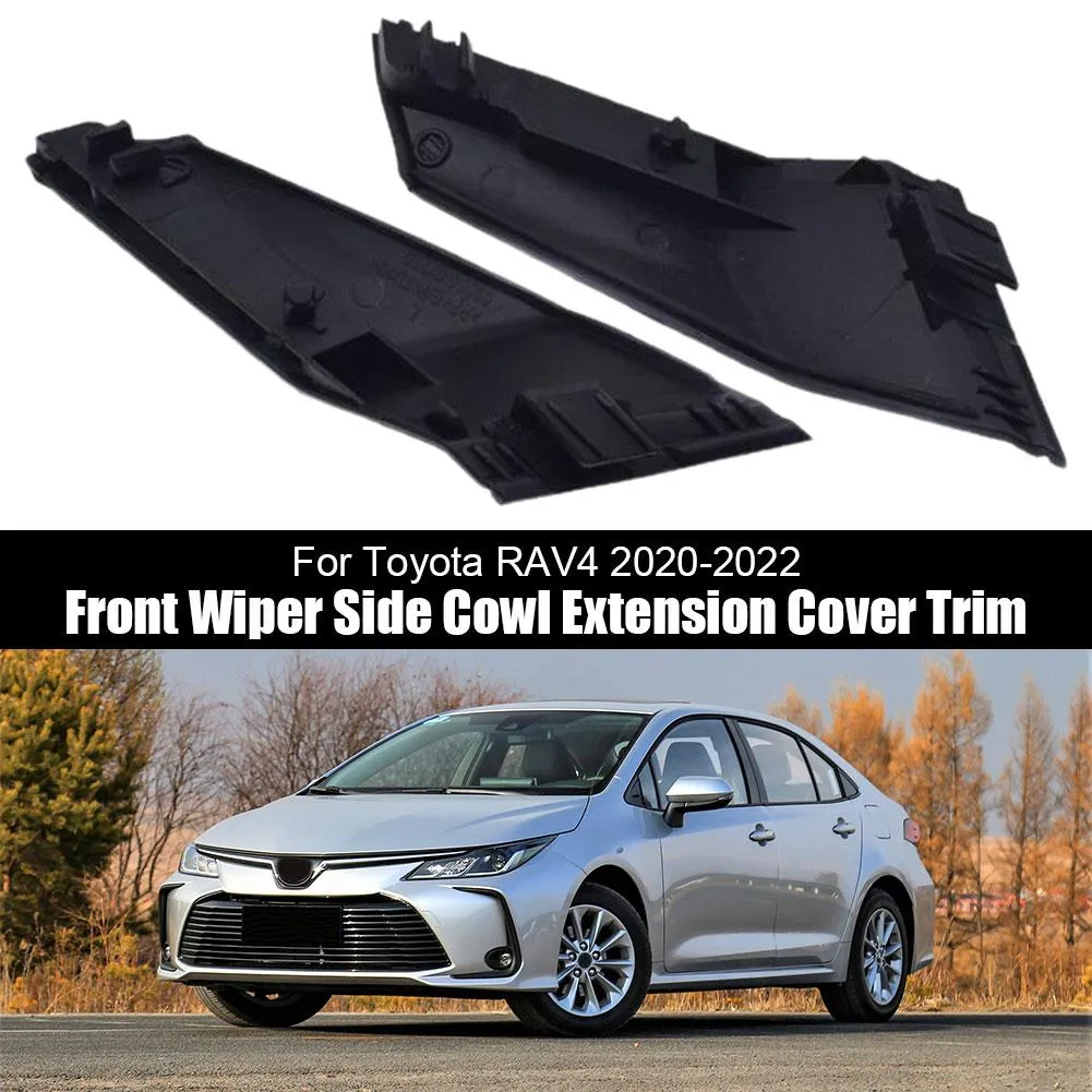 Windshield Wiper Cowl Cover Extension For 2020-2022 Toyota Corolla – Left & Right Side Set