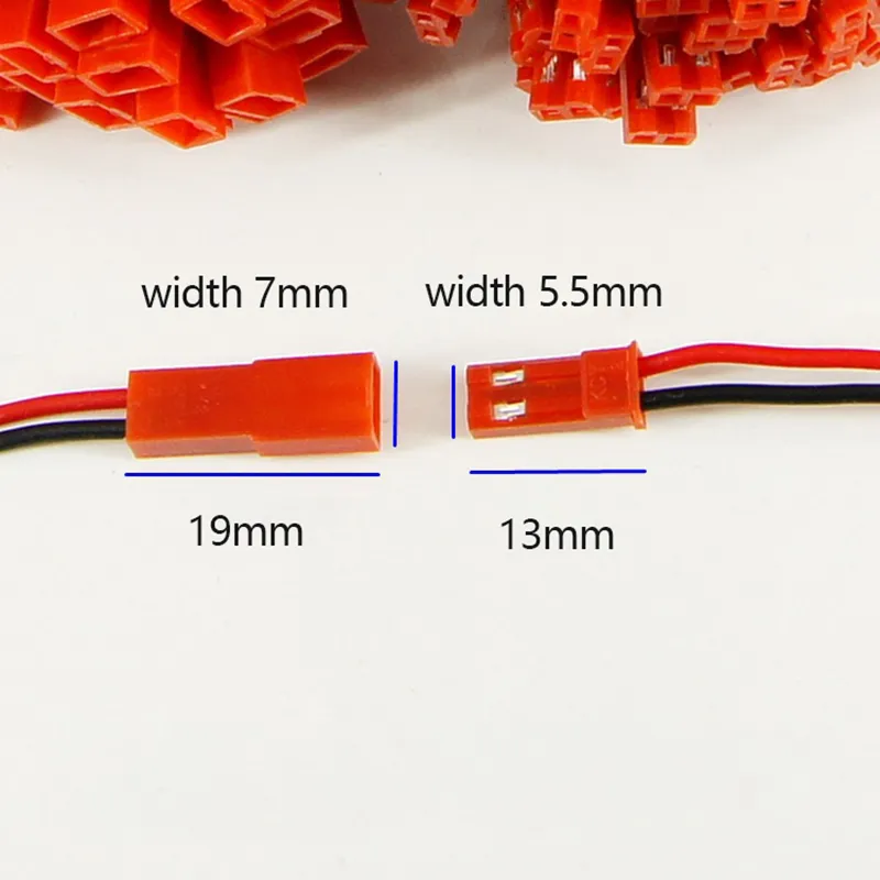 ぷちこ。　0527 Micro JST Connector Wires: 2 Pin, 100mm, 26AWG For RC Lipo