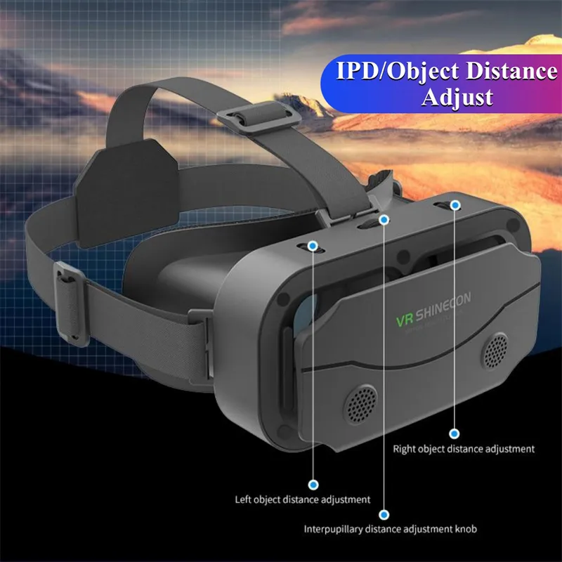 Vr Headset For Phone 3D VR Glasses Helmet VR Glasses Virtual