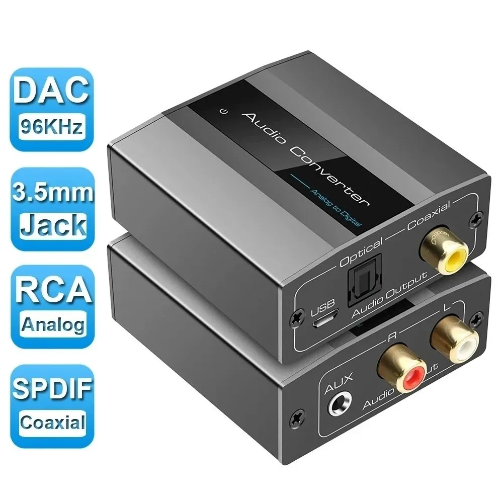 thumbnail image 2 of HDMI ARC Audio Extractor – Digital DAC To RCA Coax SPDIF 3.5mm Converter Adapter, 5V, Unbranded 2 of 2