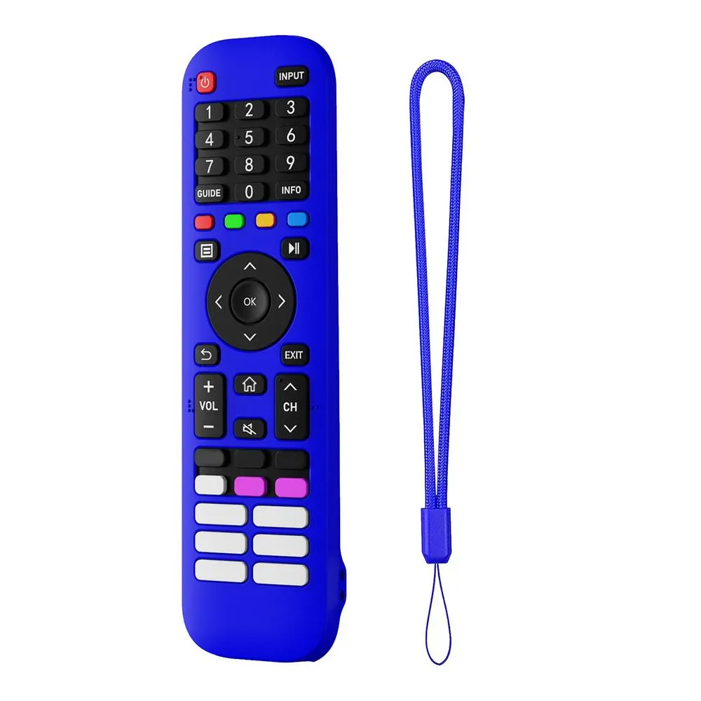 Silicone Remote Cover For 2023 Hisense Google TV Remote (ERF3A90) – Anti-Slip & Protective