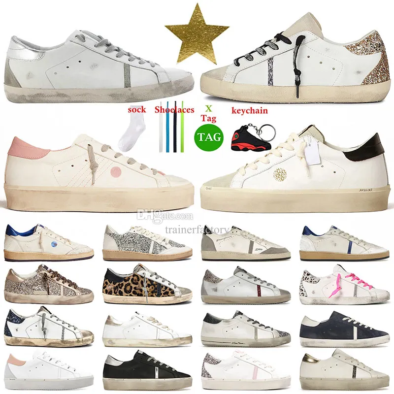 golden goose sneakers  Golden Goose designer scarpe da ginnastica uomo designer super star vintage vecchia sporca italia marca donna palla star loafers Sneakers Casual 【code ：L】