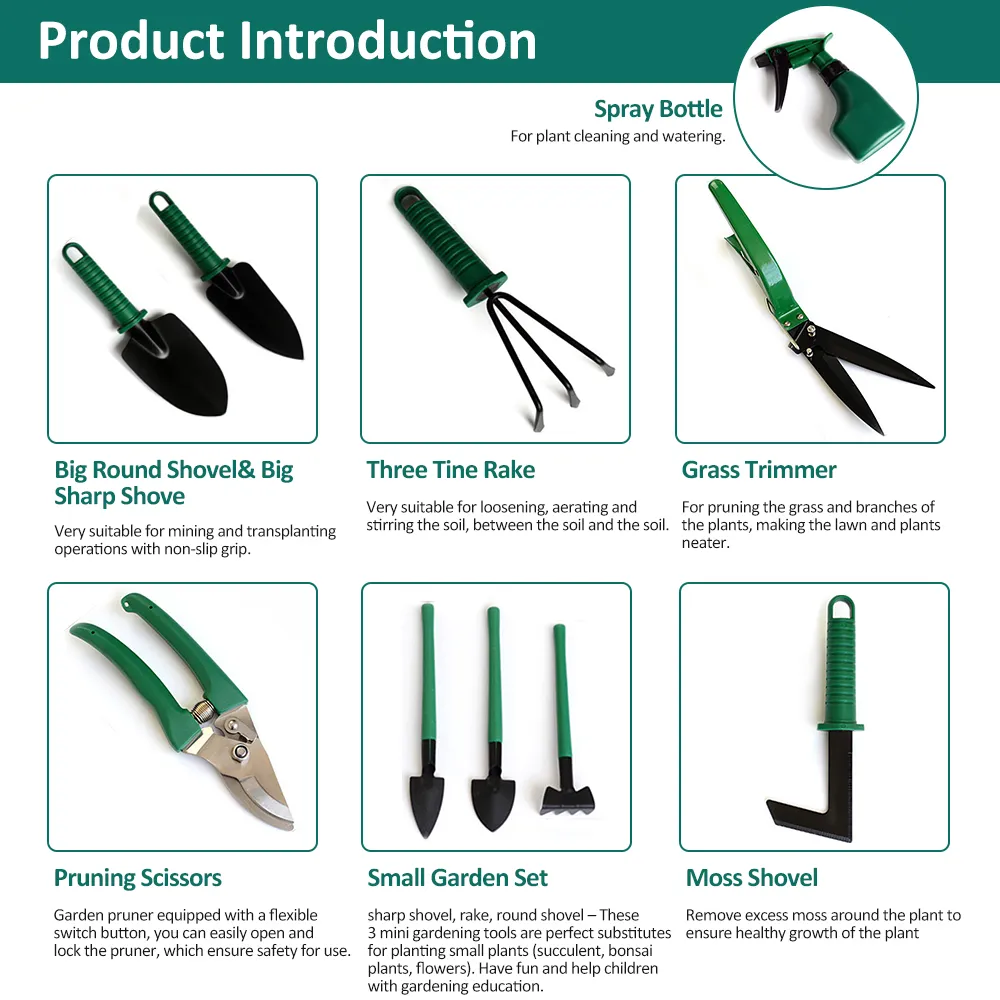 Gardening Tools Set with Carrying Case, Durable Hand Tools, Ergonomic  Shovel, Rake, Grass Trimmer from Dhgate Hedge Trimmer - price 72.8, image size:1000x1000