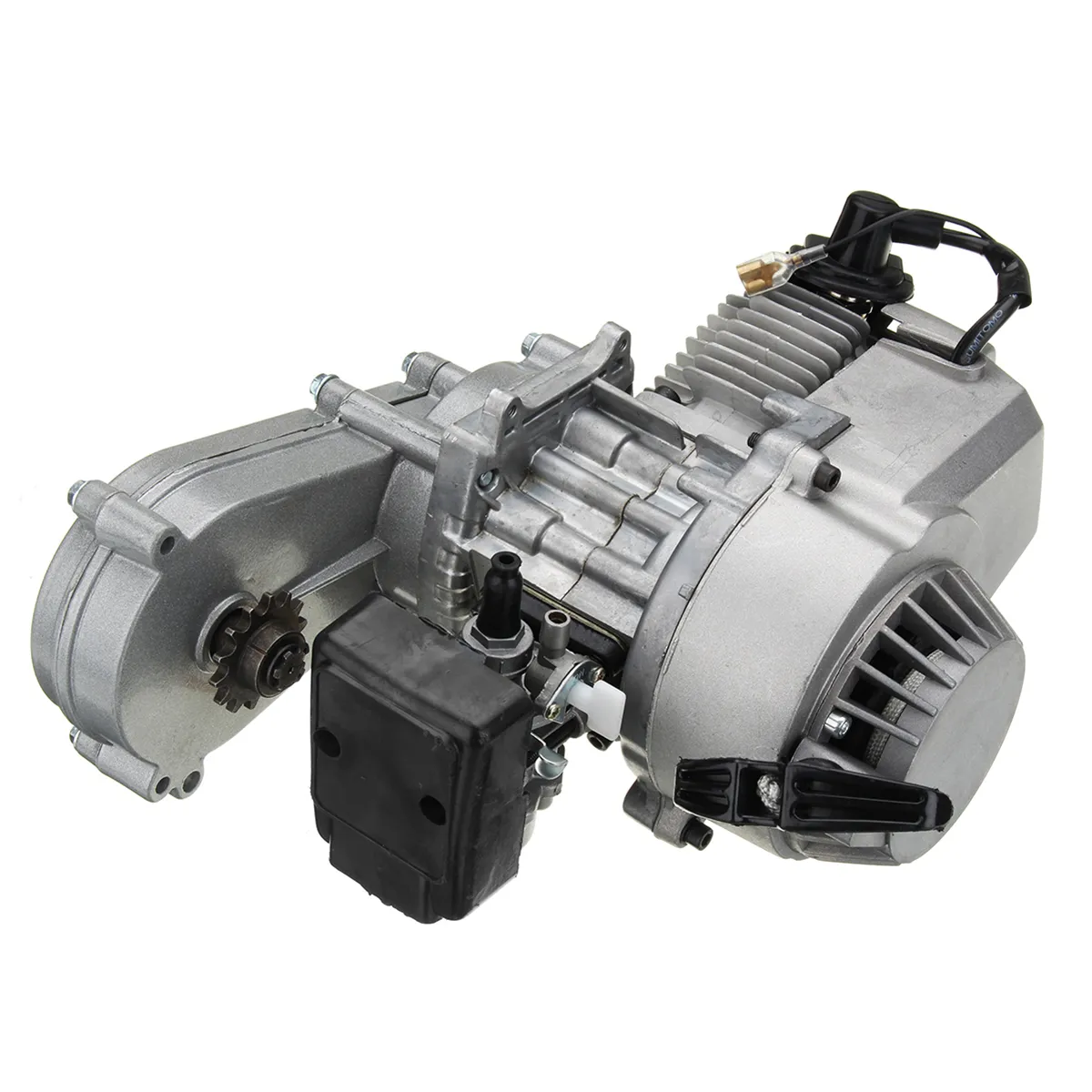 49cc 47cc Motorcycle Complete Engine 2 Stroke Pull Start Motor W ...