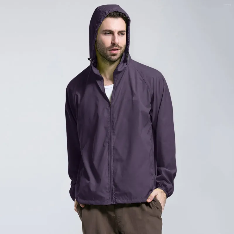 Lightweight Windproof Mens Rain Jacket With Hood Packable For Outdoor Gear Travel Hiking And Cycling From Ganjiuming 13.65 DHgate.Com