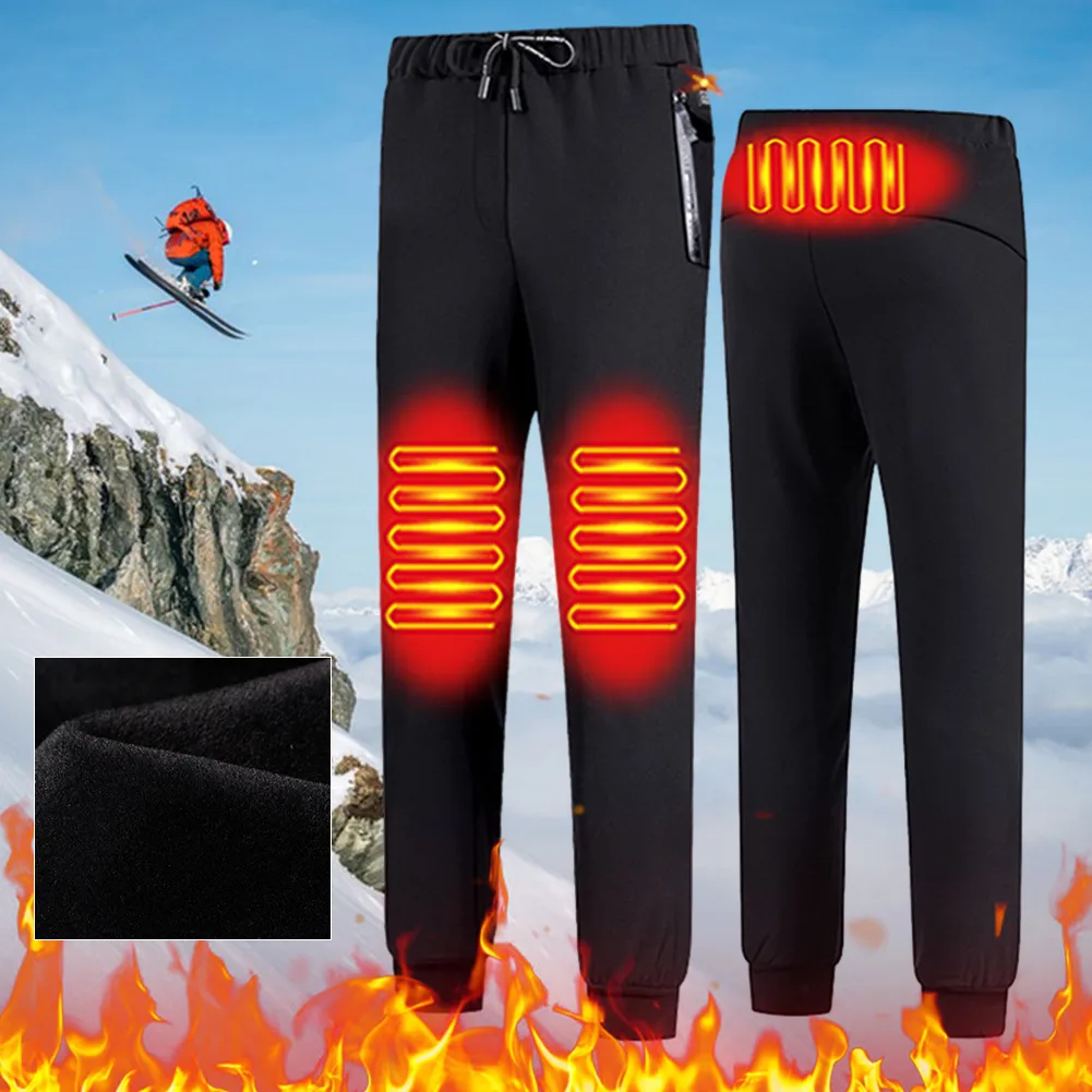 Heated pants for winter top