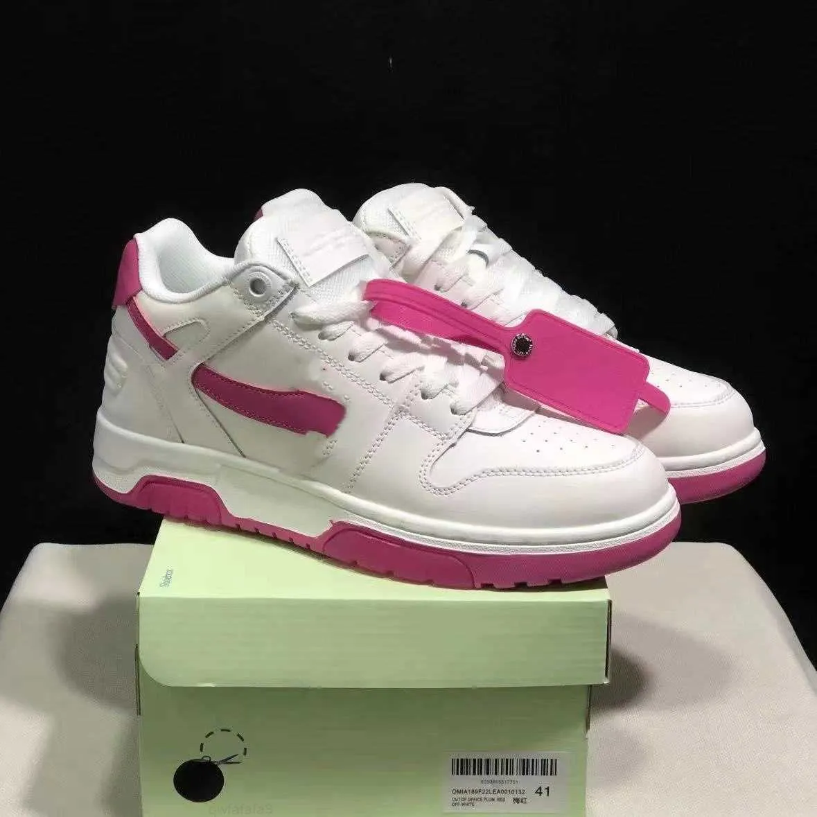 Shadow Pink 'air Force Shadow Leather Sneakers White Nike Air