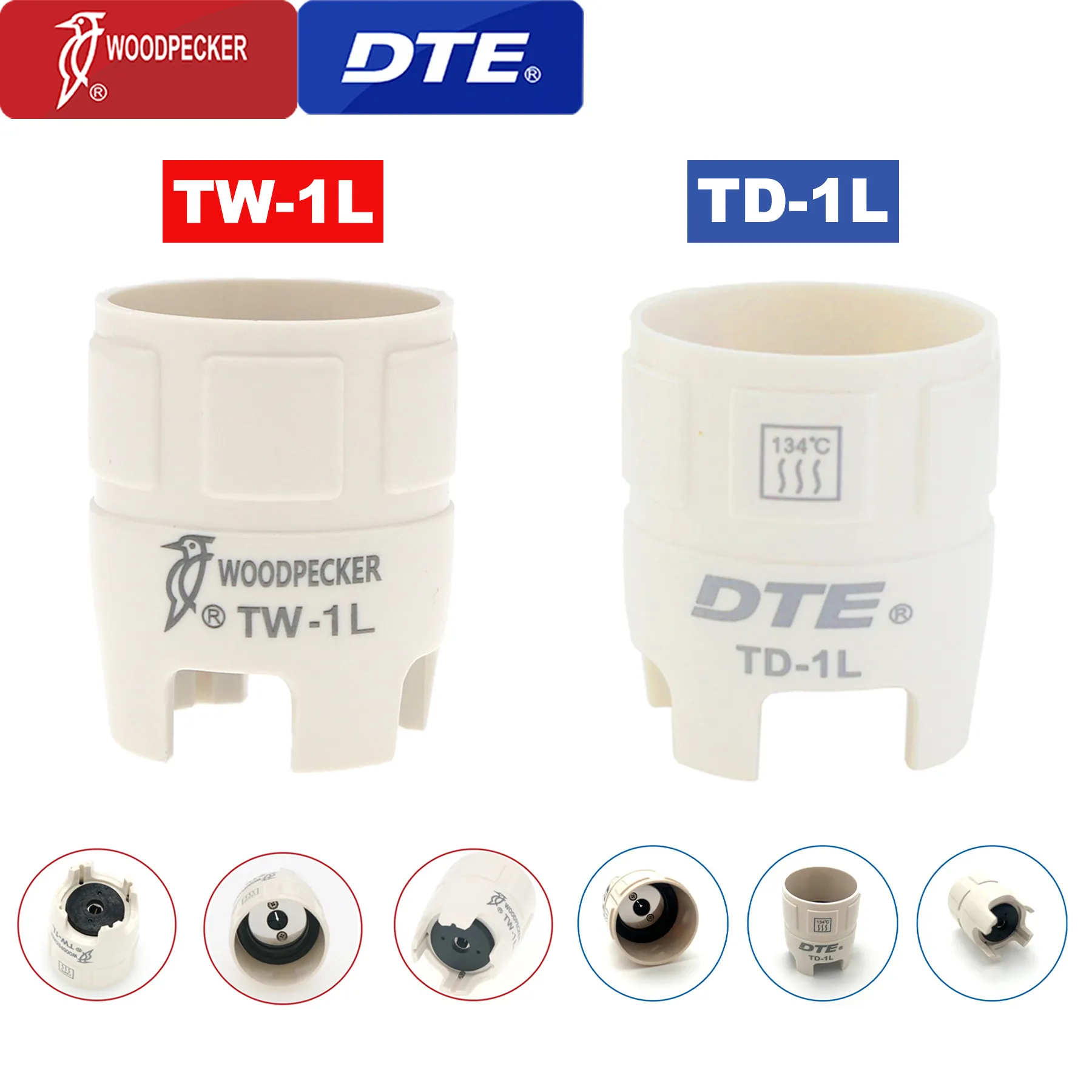 5-Pack Woodpecker TW-1L Torque Wrenches For Dental Ultrasonic Scaler Tips (Piezoelectric)