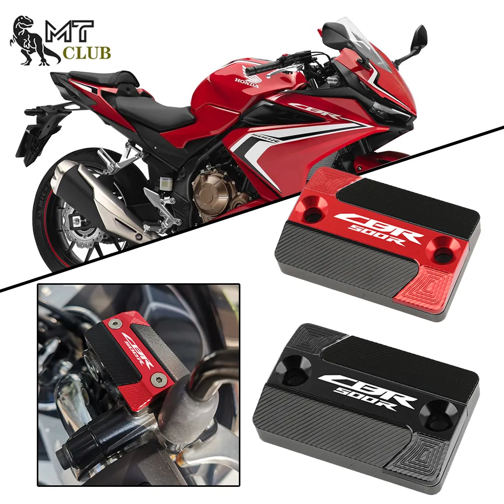 Protections Réservoir Antidérapantes Pour Honda CBR500R / CB500F 2013-2018 – Autocollants Caoutchouc Noir