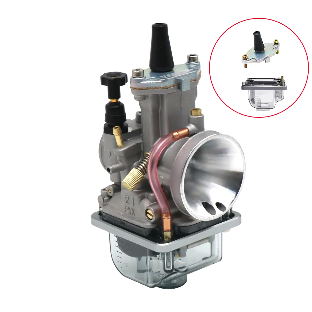 DHgate.com:2-Pack Upgraded Carburetor with Top Cover