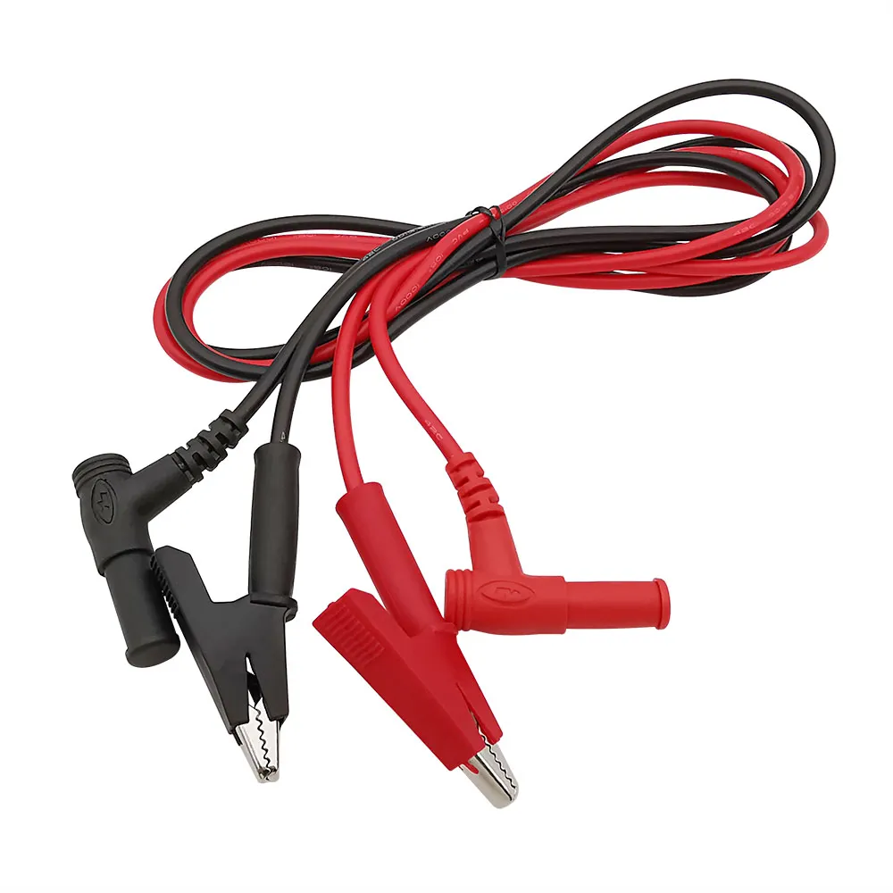 Multimeter Test Leads 1 Pair Banana Plug To Test Hook Clip Probe Cables For Multimeters - New, Unbranded Multimeter Probe Leads - Foto 5