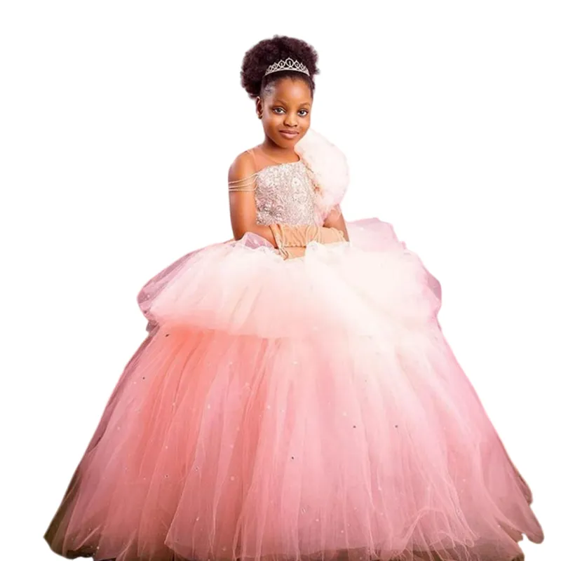 Robe été Rose Fleurie - Taille 18-24 Mois, Fille, Neuf Sans étiquettes, 100% Coton