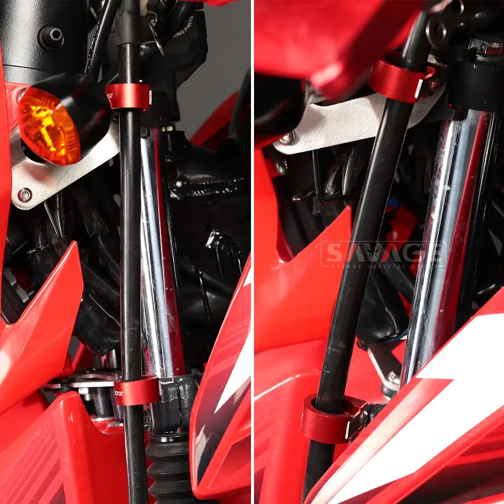 Front Brake hose with hose reel Clamp for HONDA XR 150L-190L