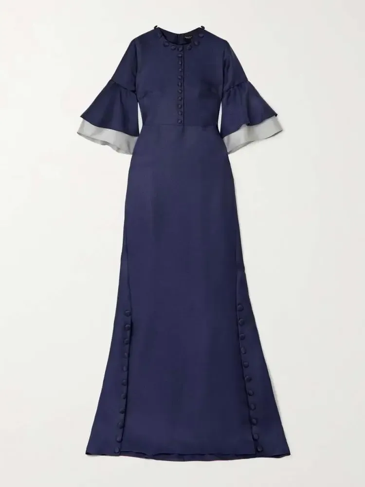Yeezzi Half Flared Sleeves Evening Party Maxi Dress Kaftan for Saudi Arabia  Dubai Muslim Women from Dhgate Ethnic Clothing - price 172711.11