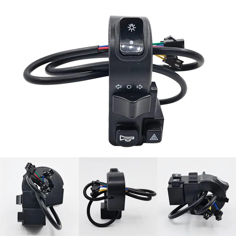 ポケット Ebike Horn Turn Signal Switch: 4 In 1 Handlebar From Ddmyjan