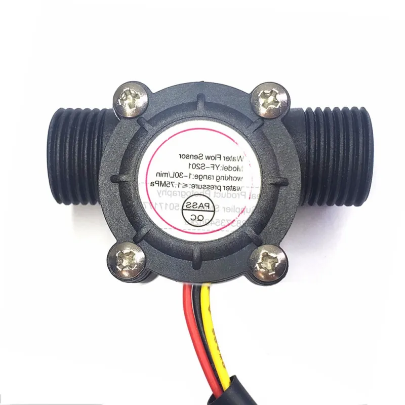 YF S201 Water Water Flow Sensor Fritzing With FS300A Interface Control For Hall Flowmeter 1 30L