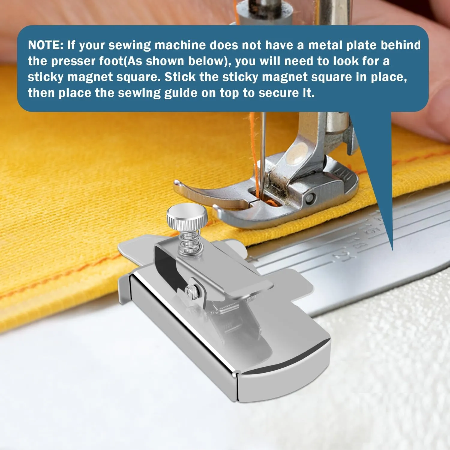 Magnetic Seam Guide For Singer Sewing Machine 4-Pack Magnetic Seam ...