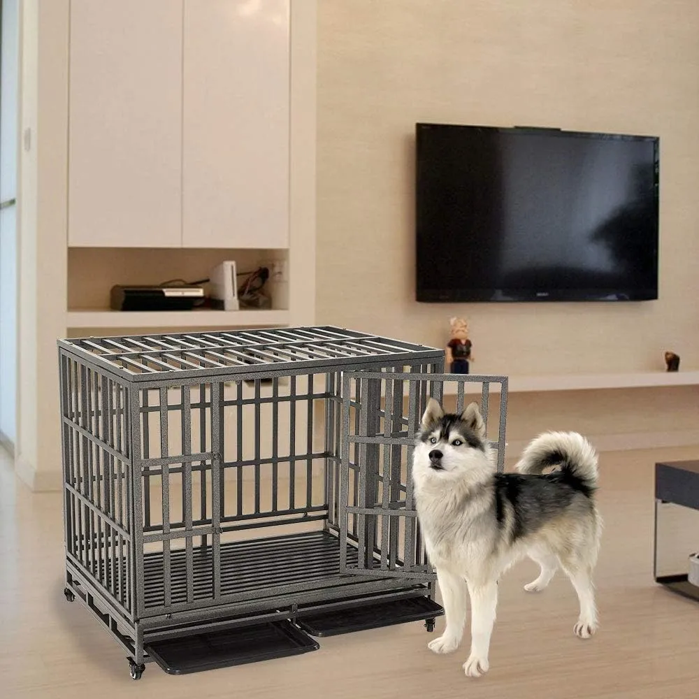 Proselect Parpet Empire Dog Crate Lucky Empire Heavy Duty Metal