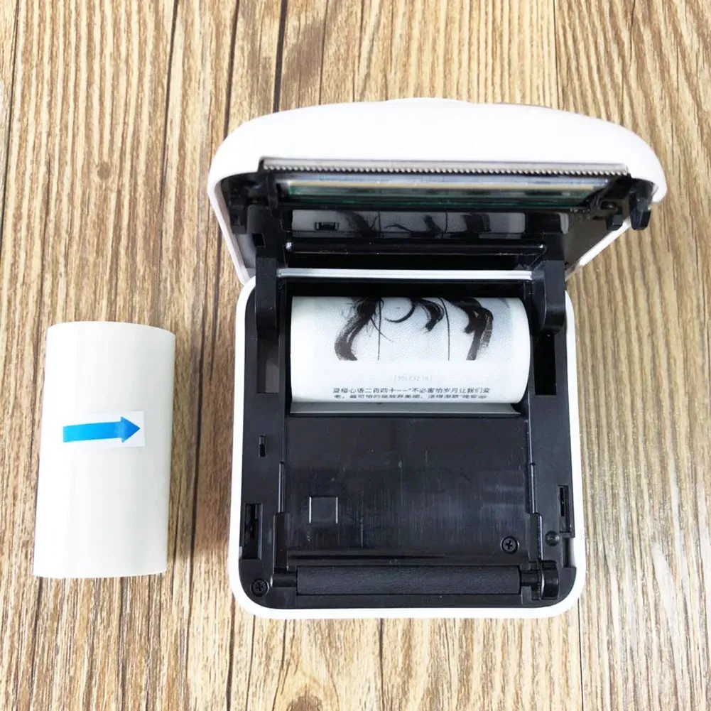 Self Adhesive Printable Sticker Paper Roll Direct Thermal Semi