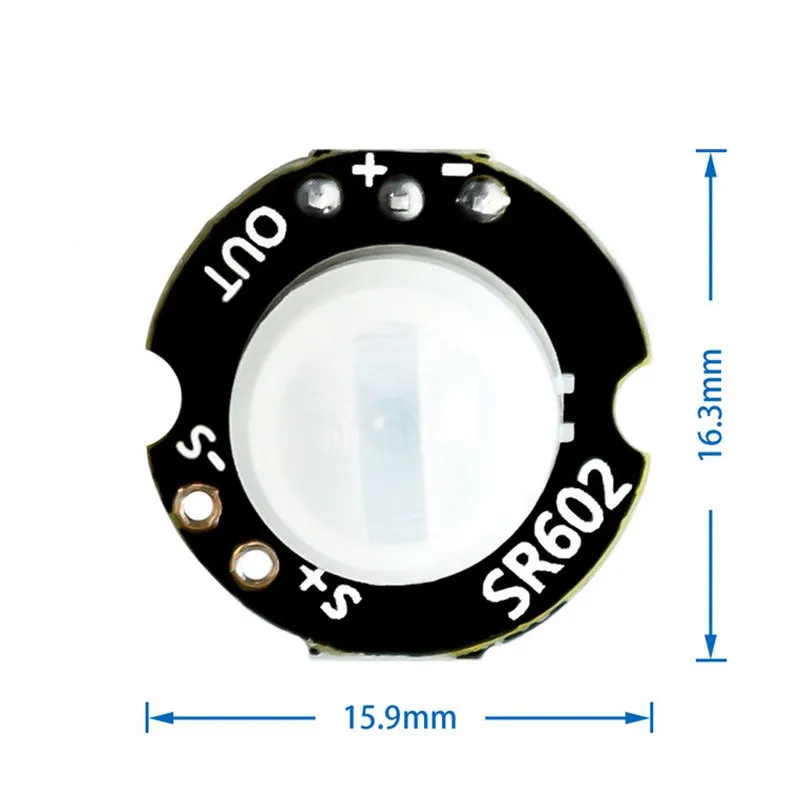 SR 602 Small Human Infrared Sensor Module High Sensitivity Pyroelectric ...