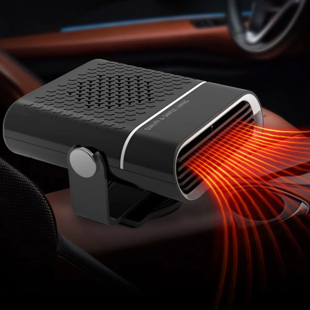 DHgate Portable Car Heater Defroster Fast Heating 12V 24V Anti Fog Cigarette Lighter Plug in Car Fan Automobiles Motorcycles